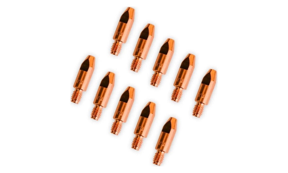  Наконечник токовый для горелки 150А, сталь 0.8 мм, 10 шт. (0)