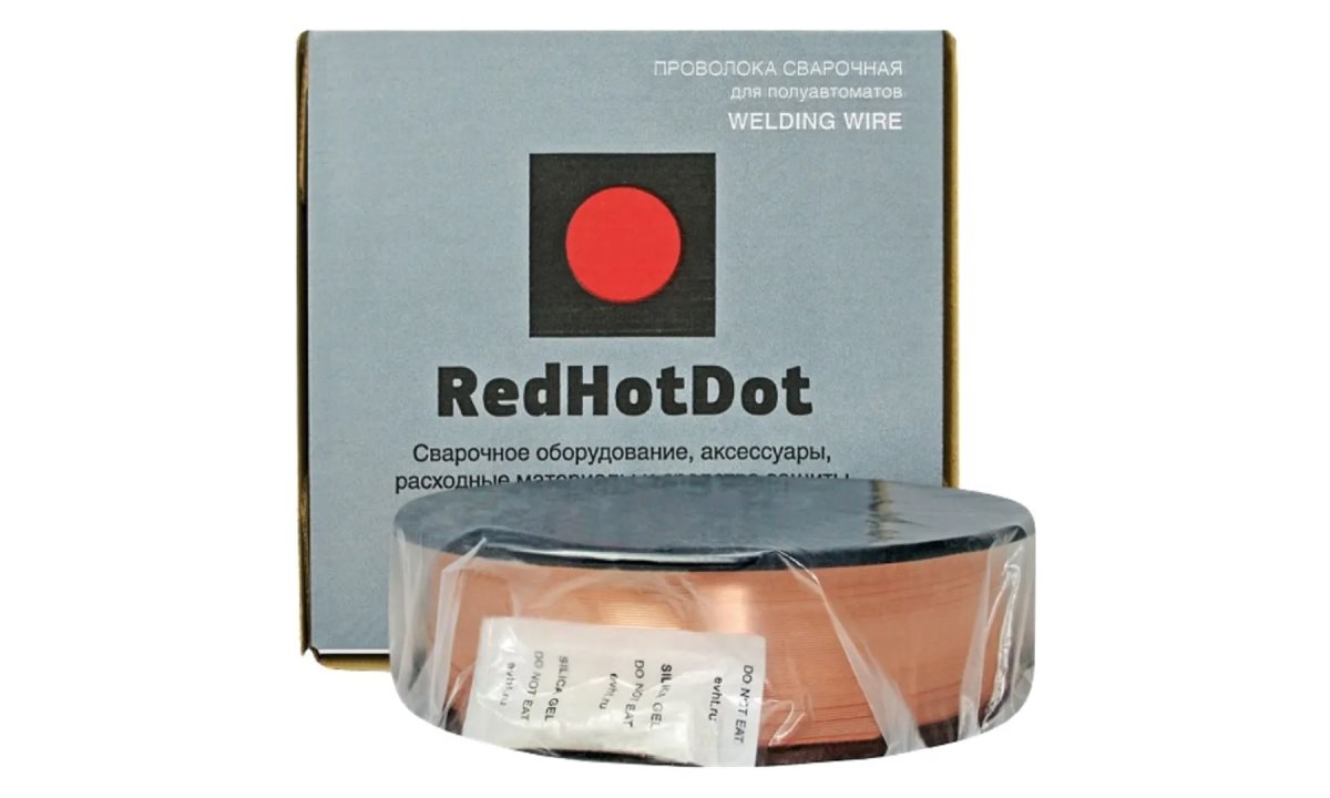  Проволока сварочная омедненная SG2 Fe d=0,8 мм (в катушке D200, 5 кг) (0)