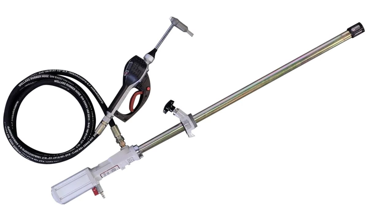  KraftWell KRW1740 Комплект для раздачи масла из бочек, мобильный (1)