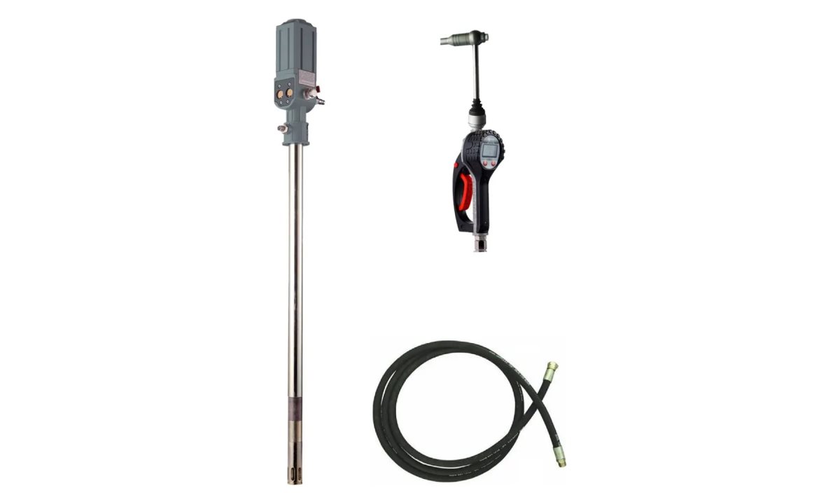  KraftWell KRW1740 Комплект для раздачи масла из бочек, мобильный (0)