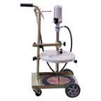  KraftWell KRW1781 Комплект для раздачи солидола из бочек, с тележкой мни (4)