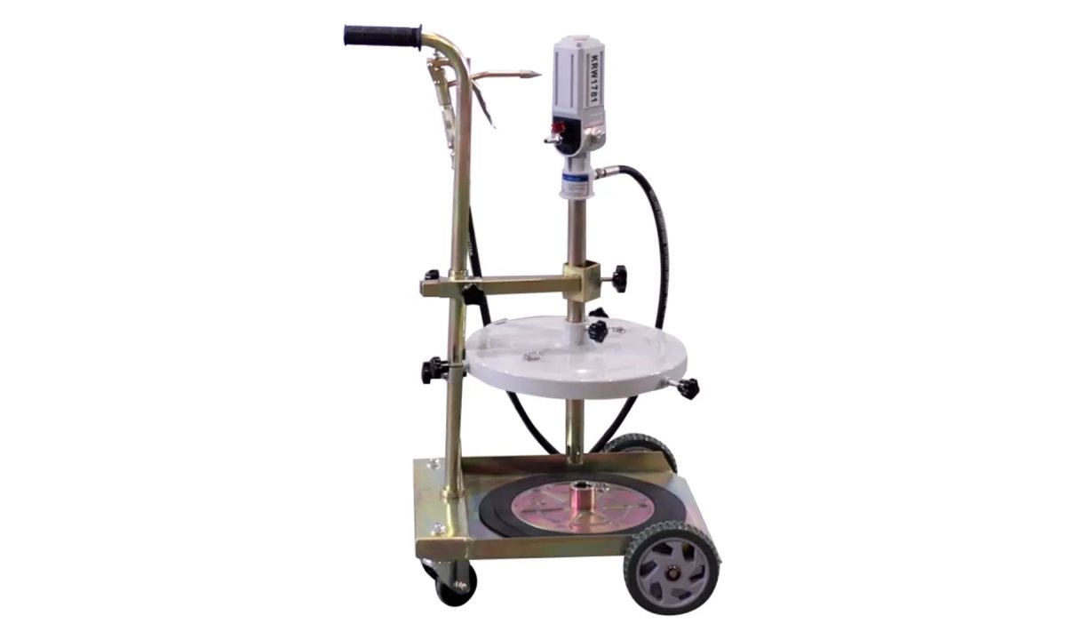  KraftWell KRW1781 Комплект для раздачи солидола из бочек, с тележкой (0)