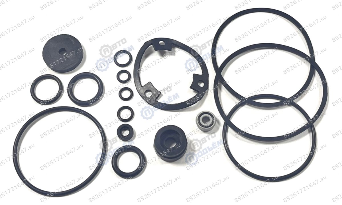  Ремкомплект насоса пневмогидравлического (манжеты, кольца уплотнительные, рычаг) (0)