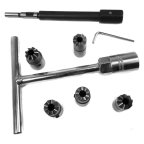  Инструмент очистки гнезд инжекторов дизелей (7 предметов) TA-C1012 AE&T мни (7)