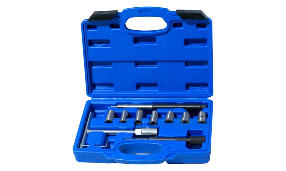  Инструмент очистки гнезд инжекторов дизелей (10 предметов) TA-C1013 AE&T (1)