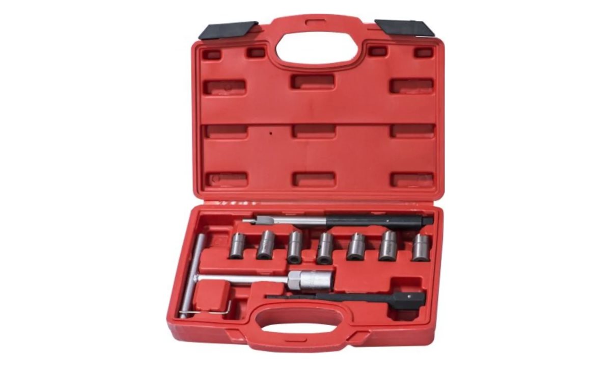  Инструмент очистки гнезд инжекторов дизелей (10 предметов) TA-C1013 AE&T (0)