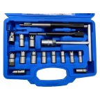  Инструмент очистки гнезд инжекторов дизелей (17 предметов) TA-C1022 AE&T мни (2)