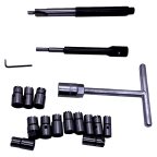  Инструмент очистки гнезд инжекторов дизелей (17 предметов) TA-C1022 AE&T мни (6)