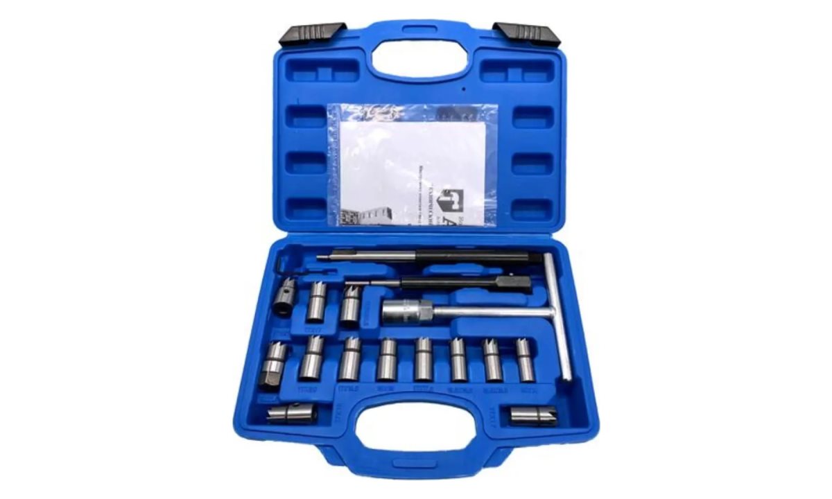  Инструмент очистки гнезд инжекторов дизелей (17 предметов) TA-C1022 AE&T (0)
