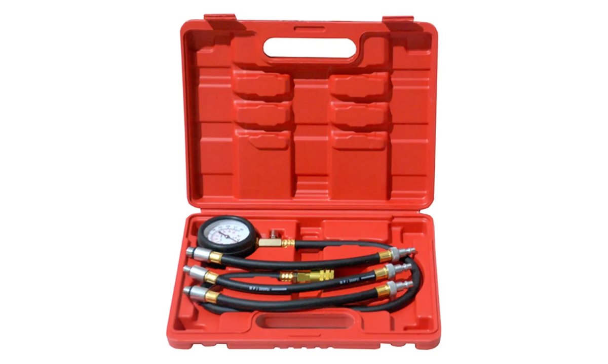  Компрессометр (10мм, 12мм, 14мм и 18мм) (4 шланга) TA-G1007 AE&T (1)