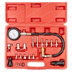  ST107 Компрессометр для дизельных ДВС с быстросъемными адаптерами, 0-1000PSI (0-70бар) мни (2)