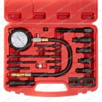  ST108 Компрессометр для дизельных ДВС с адаптерами, 0-1000PSI (0-70бар), 17 предметов мни (1)