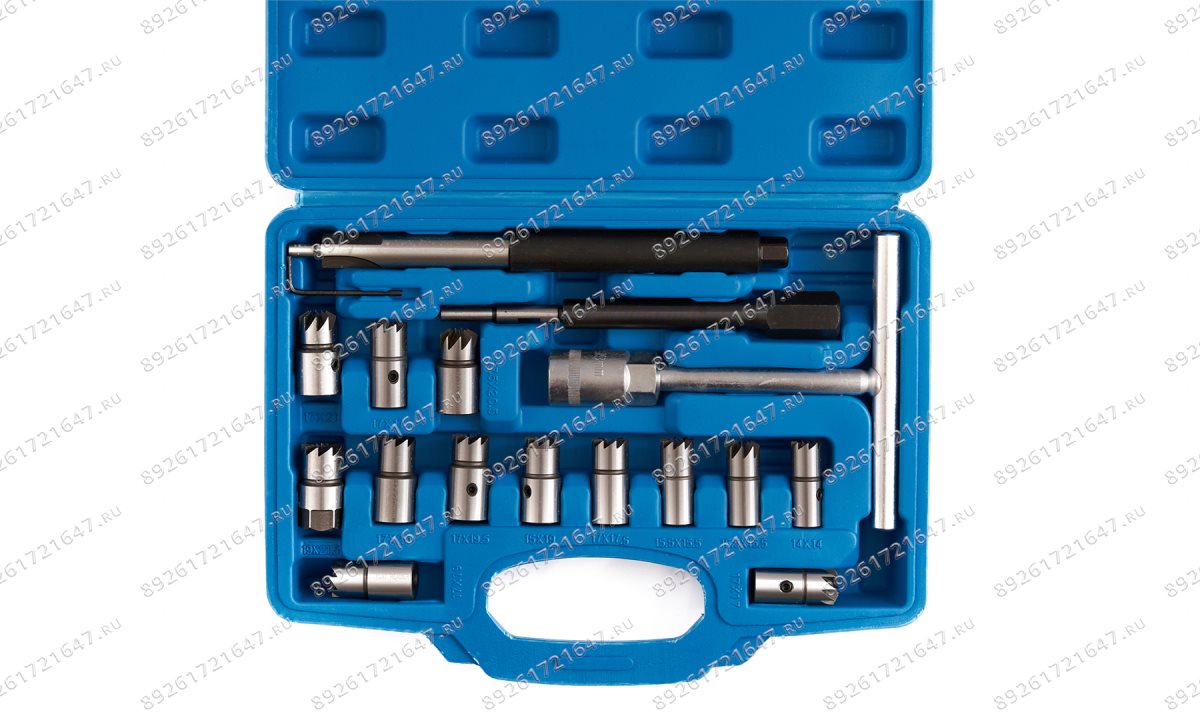  ST182 Набор для ремонта посадочных мест дизельных форсунок 17 предметов (0)