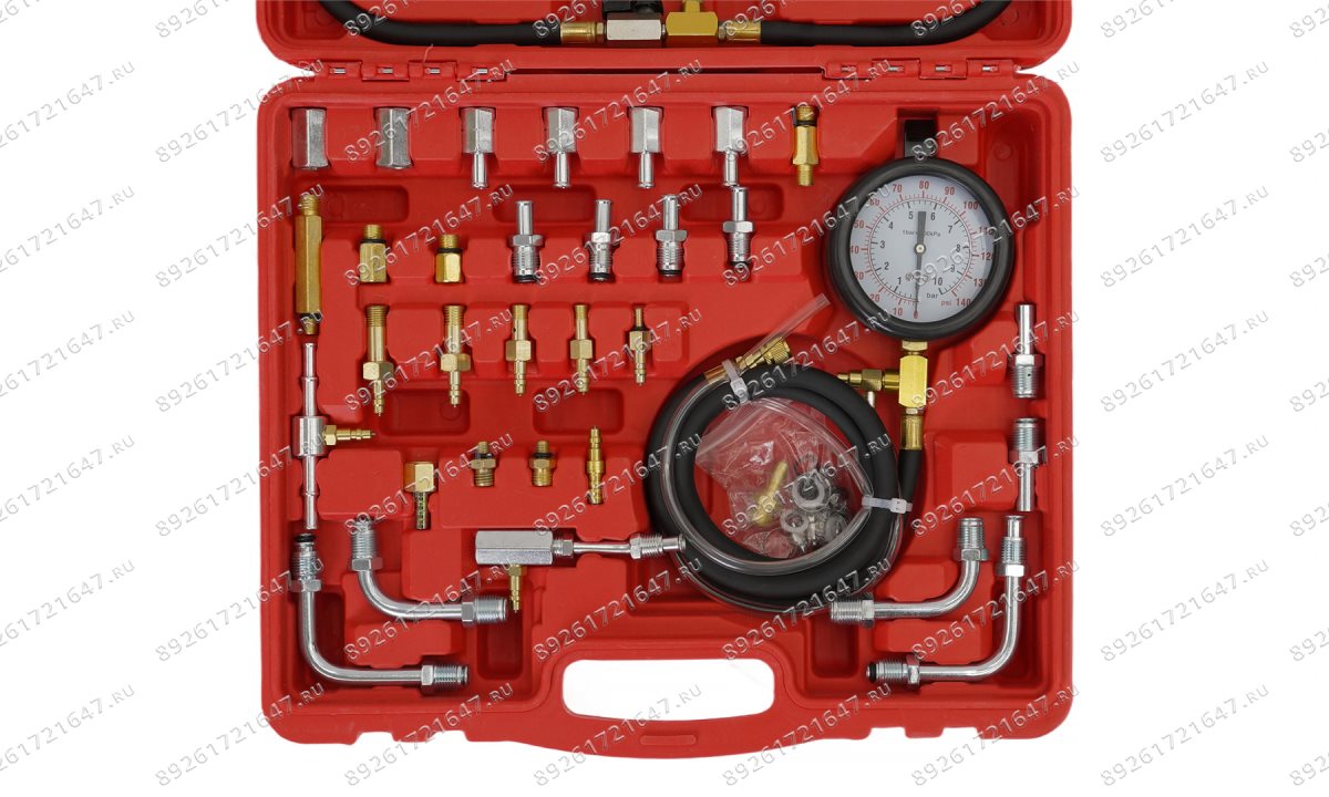  ST412 Набор для измерения давления топлива, 0-10 бар (0-140 PSI) (1)