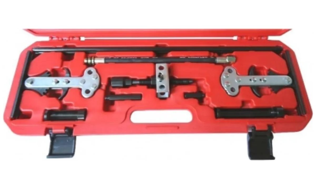  Рассухариватель клапанов универсальный с поворотными стойками KA-2057 , набор 9 предметов (0)