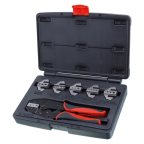 KA-1278 Клещи для обжимки клемм в наборе, 7 предм. фото