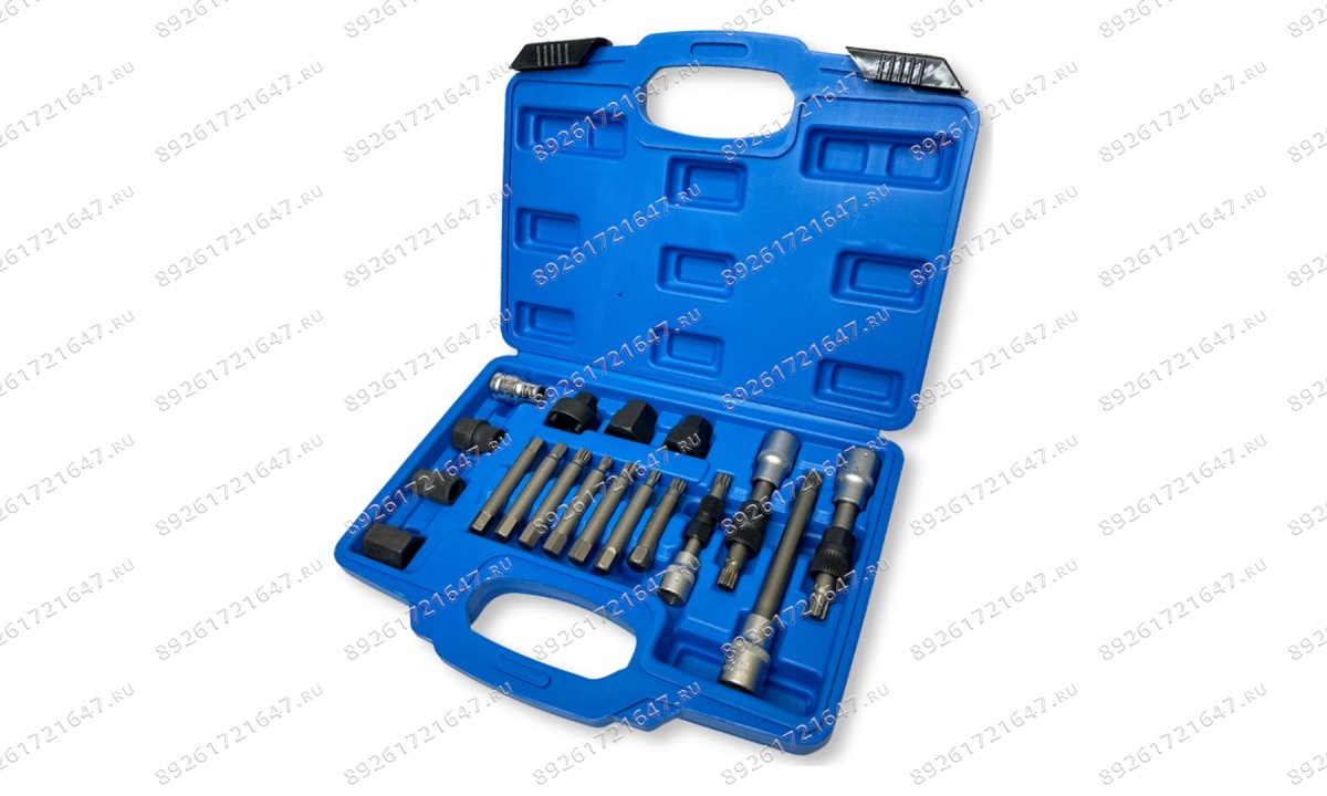  Набор для ремонта генератора 18 предметов СТАНКОИМПОРТ ST614 (0)