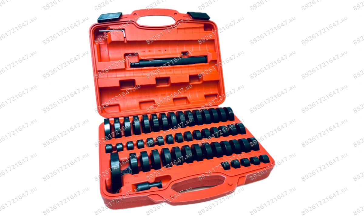  ST7315 Набор оправок для монтажа и демонтажа подшипников, 18-74 мм, 51 предмет (0)