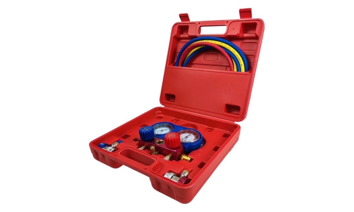  Измеритель давления хладагента кондиционера (R134a) TA-G1048 AE&T (1)