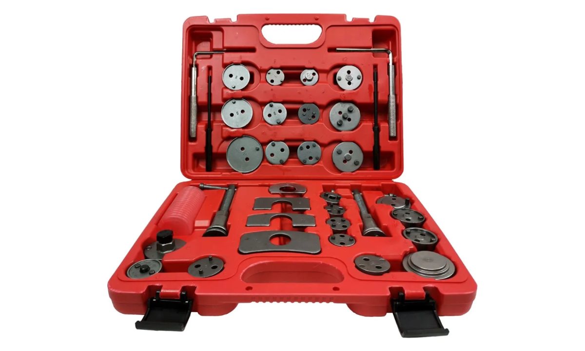  Инструмент сведения тормозных цилиндров (35 предметов) TA-B1015 AE&T (1)