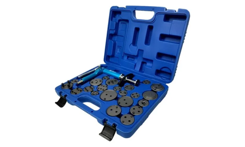 Инструмент сведения тормозных цилиндров пневматический (21 предмет) TA-B1073 AE&T фото