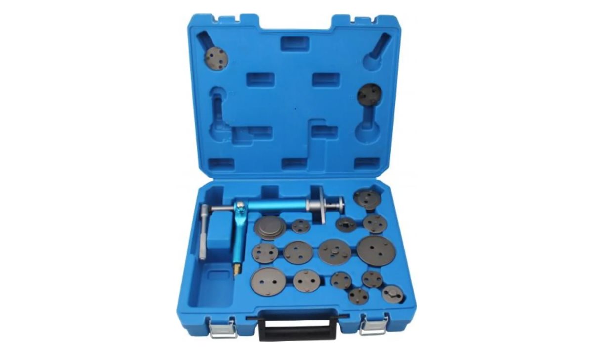  Инструмент сведения тормозных цилиндров пневматический (18 предметов) TA-B1074 AE&T (0)