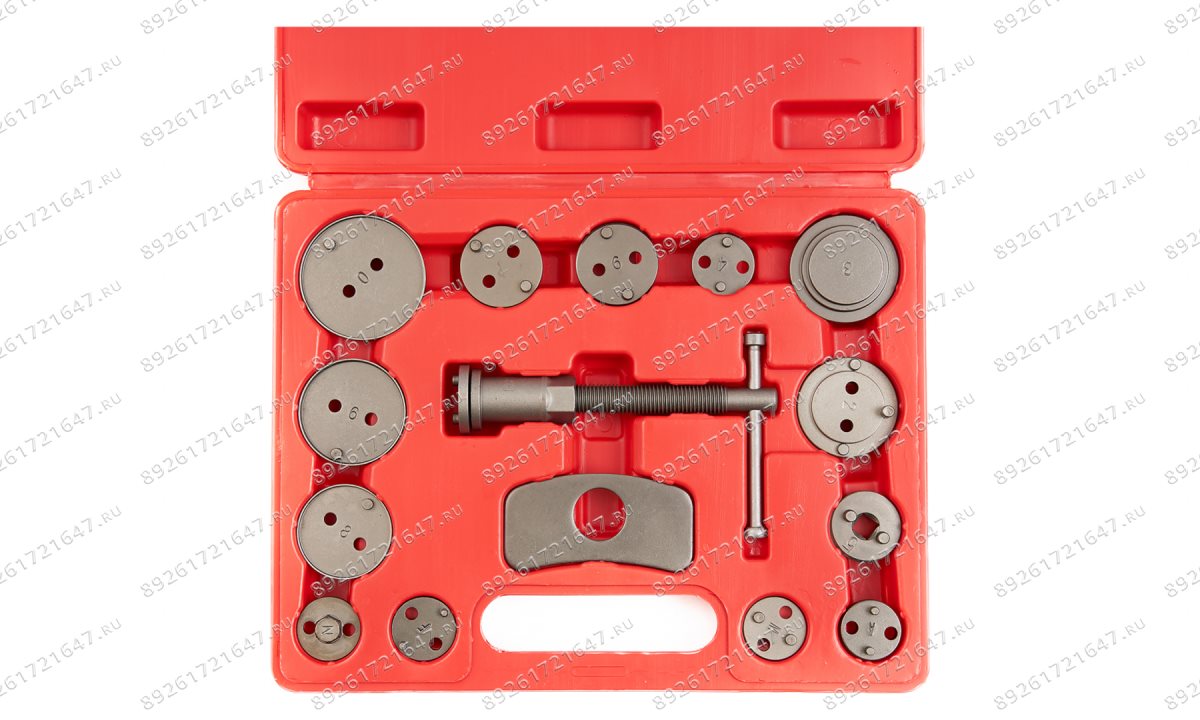  ST064 Набор инструментов для сведения тормозных цилиндров, 15 предметов (1)