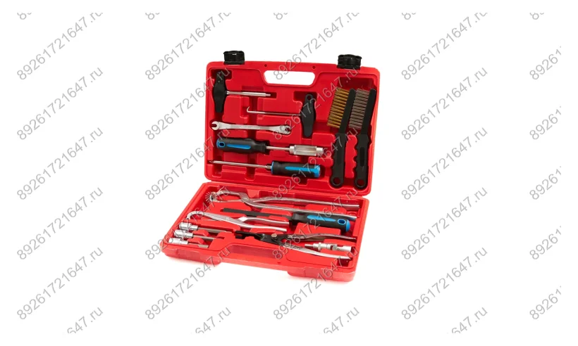ST067 Набор инструментов для обслуживания тормозной системы 16 предметов фото