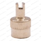  Колпачок-ключик DPC-019 для вентиля металлический (100шт/уп.) мни (2)