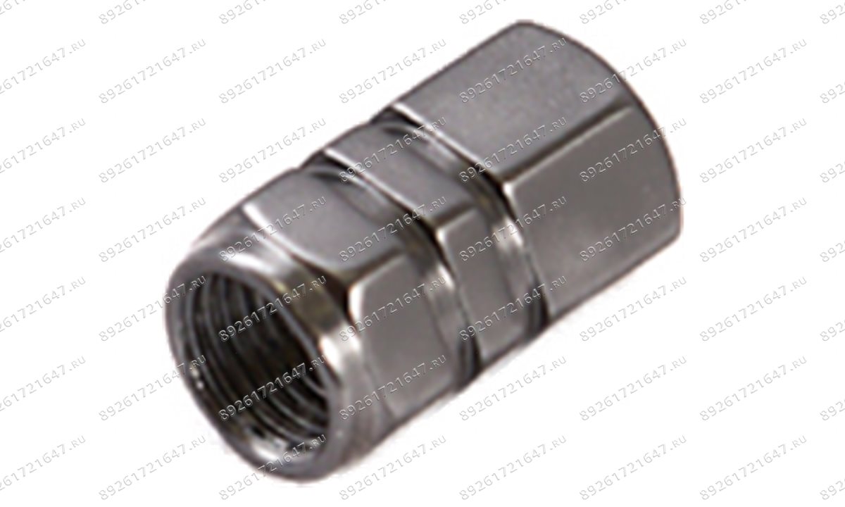  Колпачок для вентиля DPC-020 алюминиевый, серый (100шт/уп.) (1)