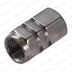  Колпачок для вентиля DPC-020 алюминиевый, серый (100шт/уп.) мни (1)