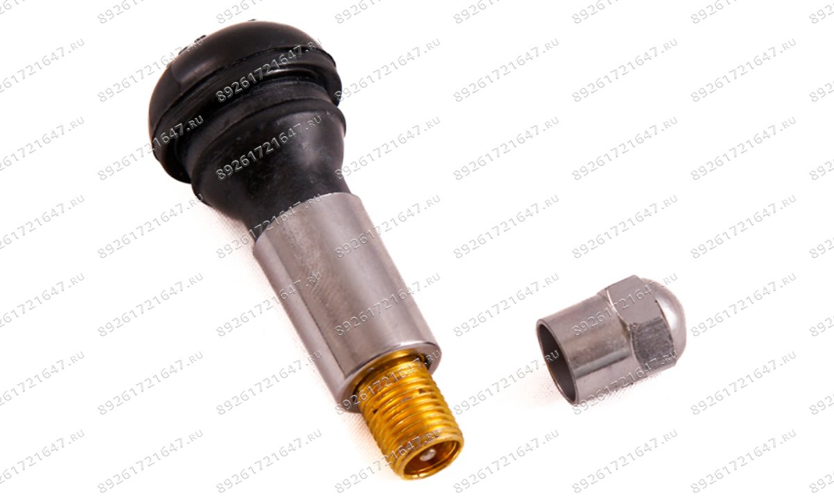  Вентиль TR-414C_EPDM ROSSVIK (100шт) хромированный (0)