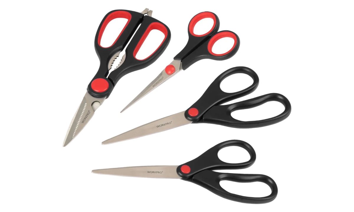  Ножницы набор 4 шт WP200002 WORKPRO (0)