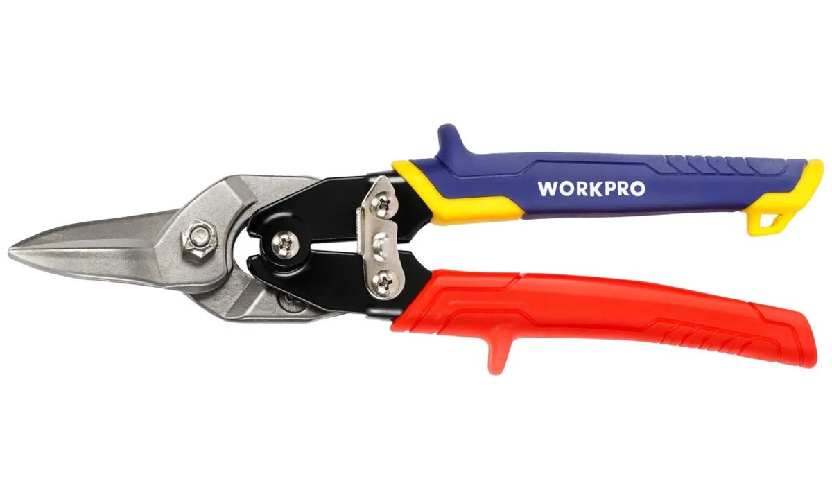  Ножницы по жести авиационные 250мм прямые проф WP214021 WORKPRO (0)