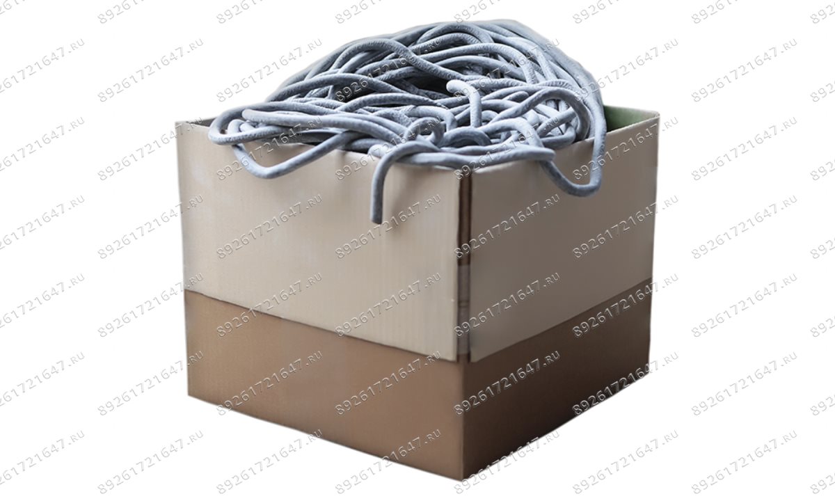  Резина шнуровая 10 мм, 15 кг (коробка) (0)