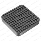  Накладка резиновая для подъемников BEND PAK. КОРД (127х127х12 мм) мни (1)