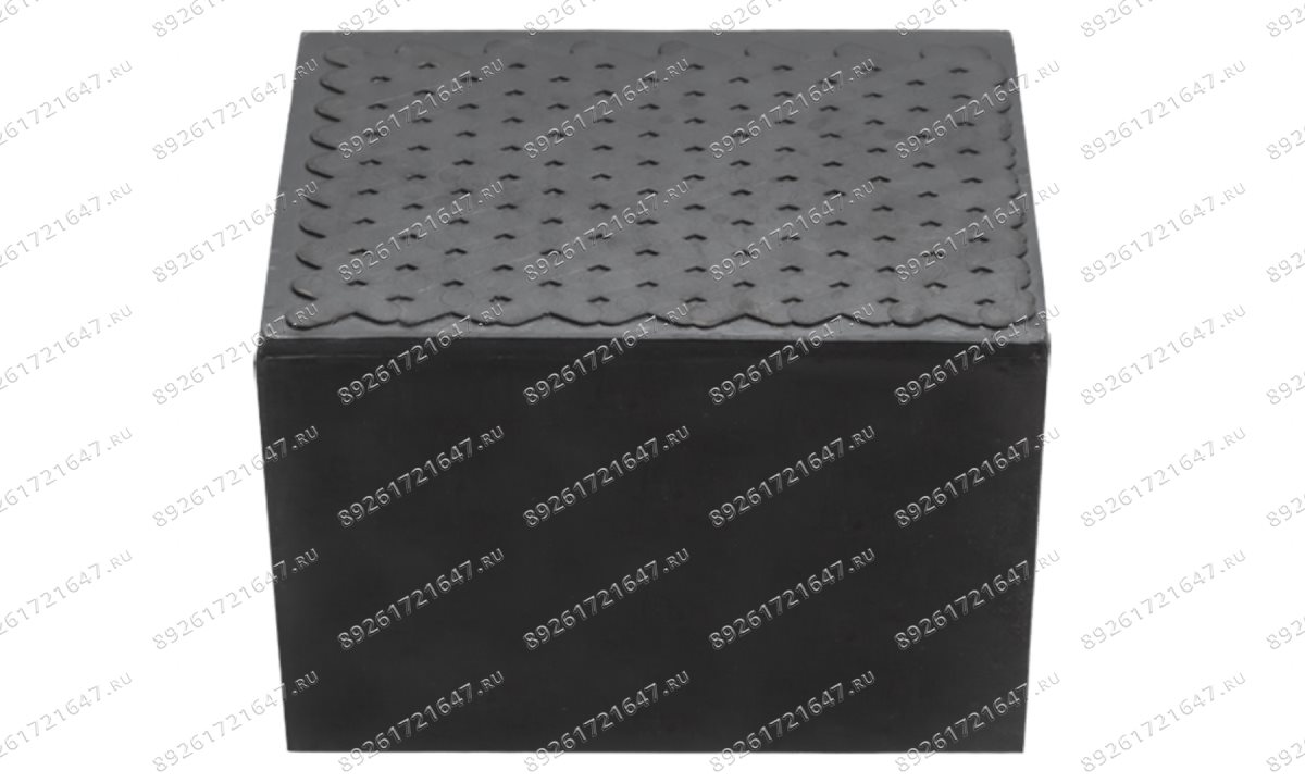  Накладка резиновая для ножничных подъемников, Н-110 мм (165х120 мм) (1)