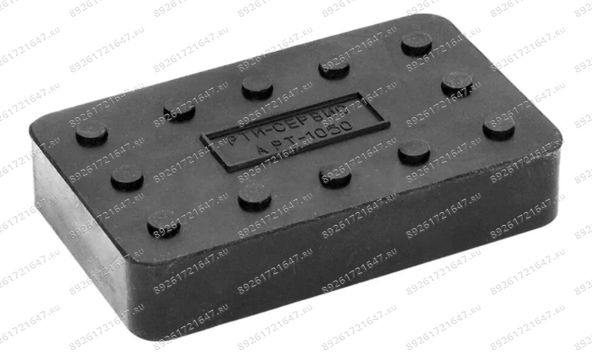  Накладка резиновая для ножничных подъемников TROMMELBERG H-36 мм (140х10 мм) (1)