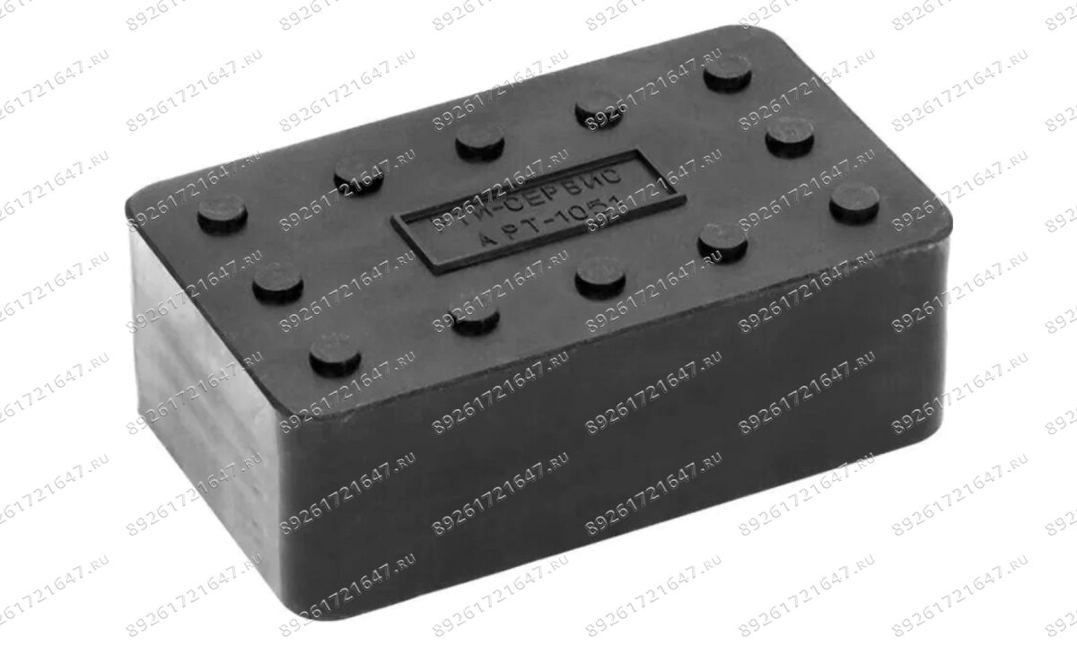  Накладка резиновая для ножничных подъемников TROMMELBERG H-60 мм (167х101 мм) (1)