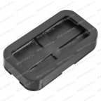  Накладка резиновая для траверсы AC Hydraulik. КОРД (100х50 мм) мни (1)