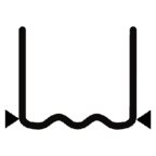  Скоба воолнообразная надрезанная (100шт) 0,8 мни (0)