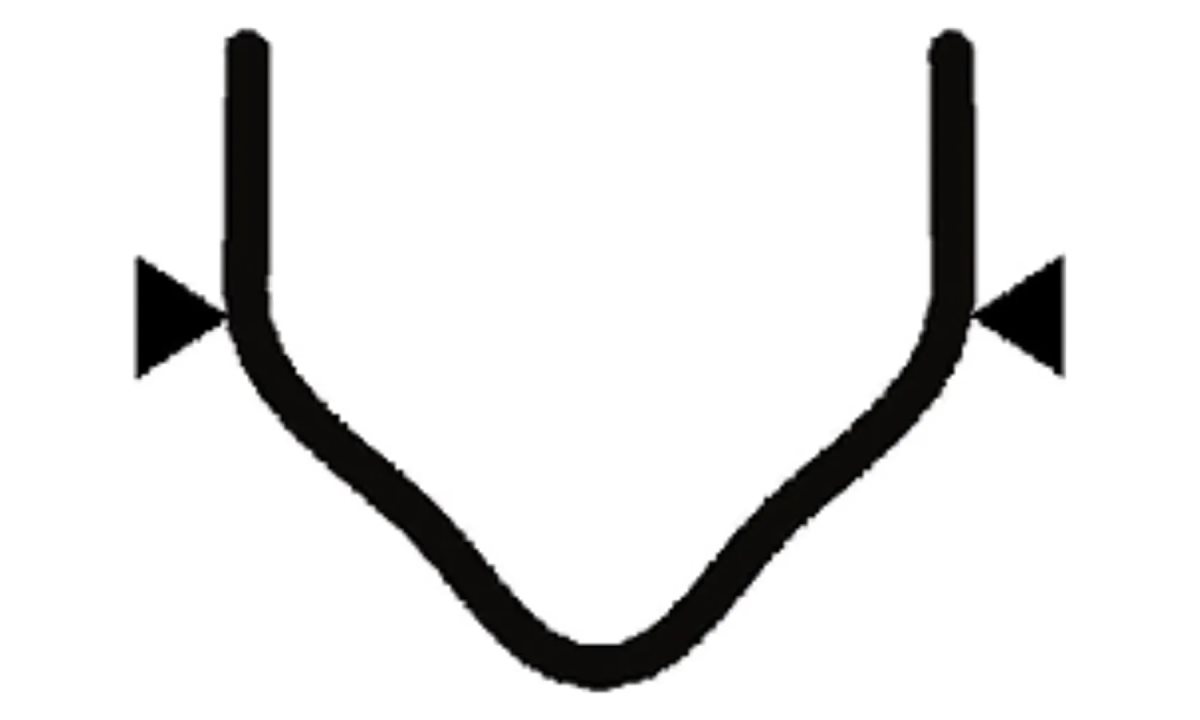  Скоба угловая (100шт) 0,8 (0)