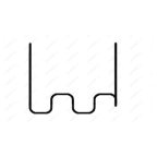  Скоба стандартная 0,6 мм 100 шт. мни (0)