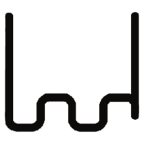  Скоба стандартная 0,8 мм 100 шт. мни (0)