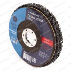 Круг зачистной из синтетического волокна ROSSVIK 125*22мм черный, 80м/с, 12250об/мин фото