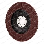  Круг шлифовальный лепестковый ROSSVIK 125*22мм 80 Grit. Тип29, Zr, 80м/с, 12250об/мин мни (1)