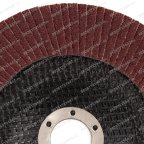  Круг шлифовальный лепестковый ROSSVIK 150*22мм 80 Grit. Тип29, Zr, 80м/с, 10200об/мин мни (3)