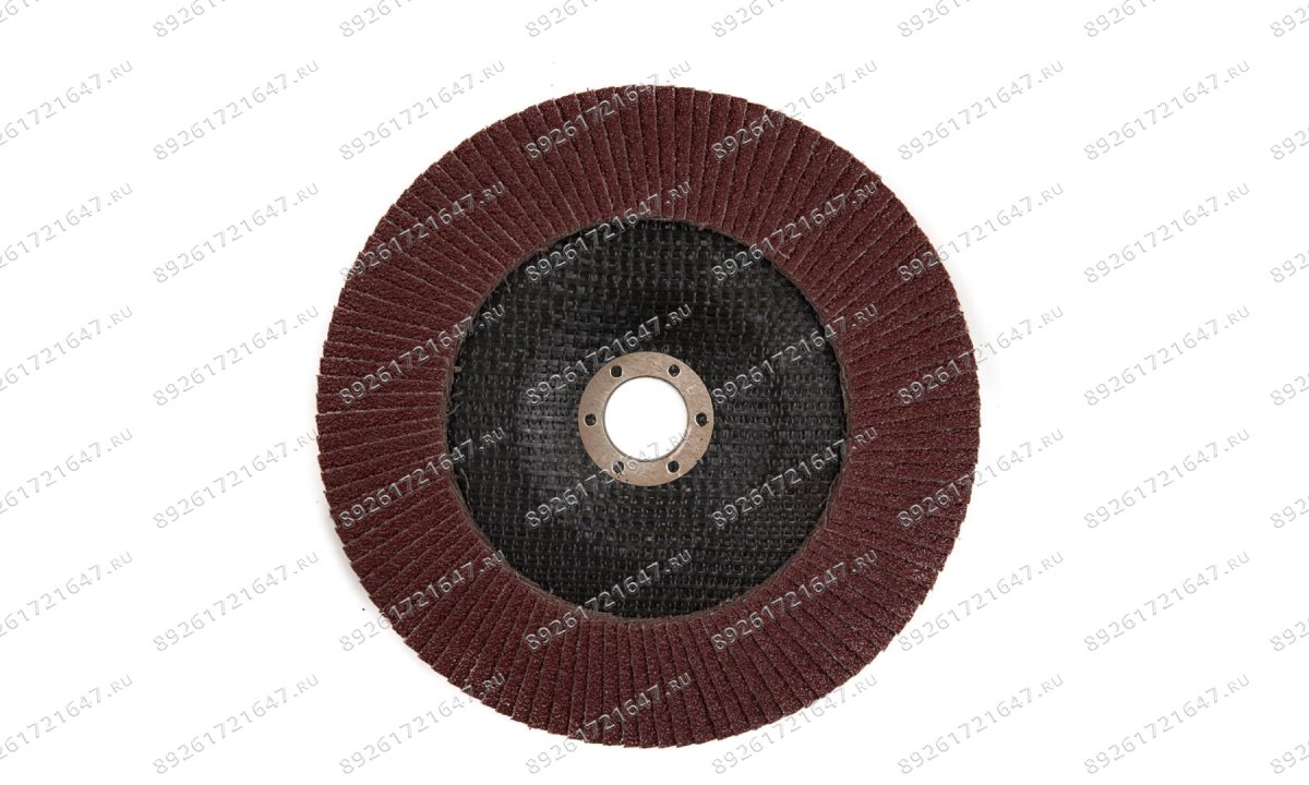 Круг шлифовальный лепестковый ROSSVIK 180*22мм 40 Grit. Тип29, Zr, 80м/с, 8500об/мин (1)