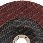  Круг шлифовальный лепестковый ROSSVIK 180*22мм 80 Grit. Тип29, Zr, 80м/с, 8500об/мин мни (2)