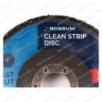  Круг зачистной из синтетического волокна ROSSVIK 115*22мм черный, 80м/с, 13300об/мин мни (1)